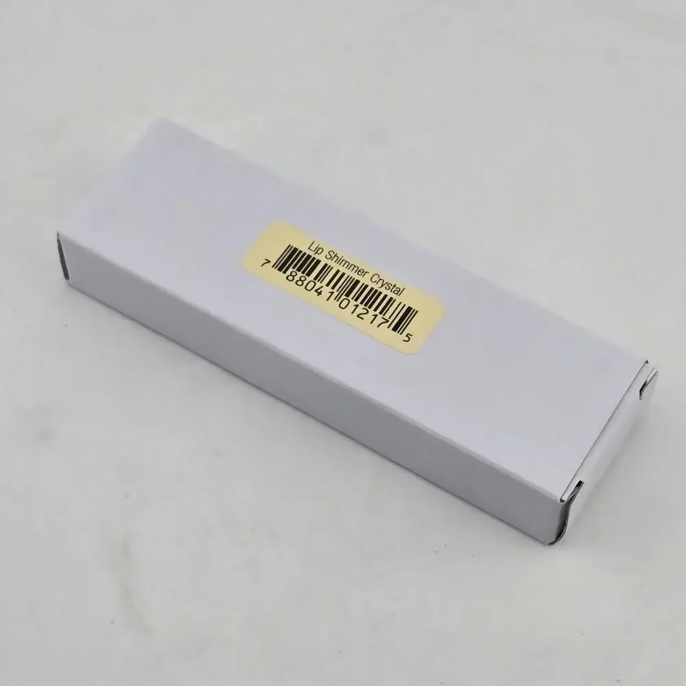 IMAN Luxury Lip Shimmer Lip Gloss CRYSTAL Set Of 2 New Sealed .25 oz / 7g